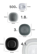 ACAR MASTERPIECE Set 5 pièces de bols mélangeur et de conservation, passoire + presse agrume