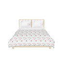 KARACA HOME  HALEY  Parure de lit  bleu 2 personnes KARACA HOME  HALEY  Mavi çift kişilik  nevresim takımı KARACA HOME HALEY  Blauer Doppel-Bettbezugssatz