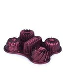 ACAR LUXE MUFY 5 Mini moule à gâteau en fonte - Döküm 5 li Mini Kek Kalıbı