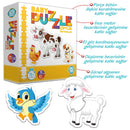 Puzzle Bébé d'Animaux de la Ferme Baby Puzzle Çiftlik Hayvanları Baby-Puzzle von Nutztieren