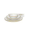 KARACA ECLIPSE GOLD Service de table 57 pièces 12 personnes