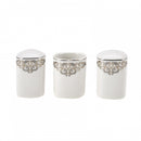 KARACA NAZENDE CREAM  Service de table carré 60 pièces 12 personnes - Yemek takımı 60 parça 12 kişilik