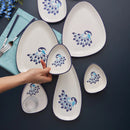 KARACA PEACOCK Service petit-déjeuner 24 pièces 6 personnes KARACA PEACOCK 24 Parça 6 kişilik kahvaltı seti KARACA PEACOCK Frühstücksset 24-teilig 6 Pers.