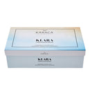 KARACA KLARA Set de 2 tasses à café blanc et doré 100 ml - Beyaz 2 kişilik kahve fincan takımı 100 ml - Set mit 2 weißen und goldenen Kaffeetassen 100 ml