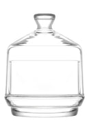 LAV BERRY lot de 6 bols avec couvercle LAV BERRY kapaklı 6 kase seti LAV BERRY kapaklı 6 Şekerlik seti LAV BERRY 6 Süßigkeitenschale aus Glas mit Deckel - Bella Home