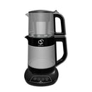 KARACA CAYSEVER  Théière électrique parlante en verre chrome  KARACA ÇAYSEVER  Cam konuşan çay makinesi chrome  KARACA CAYSEVER  Sprechende elektrische Teekanne aus Chromglas 